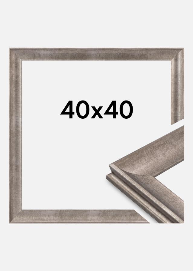 Ramme Conca Akrylglass Sølv 40x40 cm