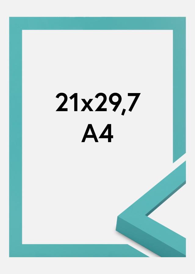 Ramme Selection Akrylglass Aqua Blue 21x29.7 cm (A4)