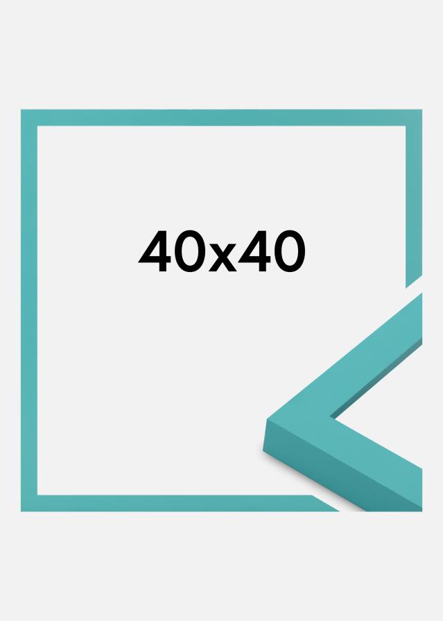 Ramme Selection Akrylglass Aqua Blue 40x40 cm