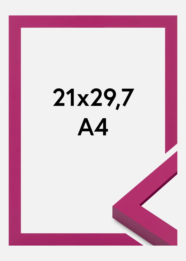 Ramme Selection Akrylglass Bubblegum Pink 21x29.7 cm (A4)