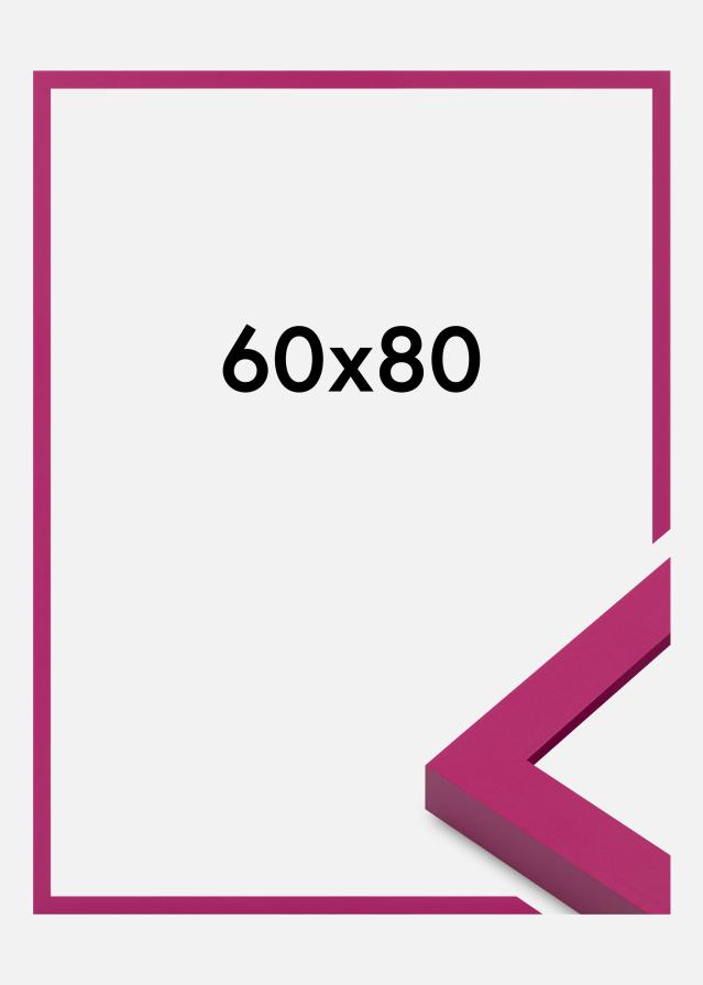 Ramme Selection Akrylglass Bubblegum Pink 60x80 cm