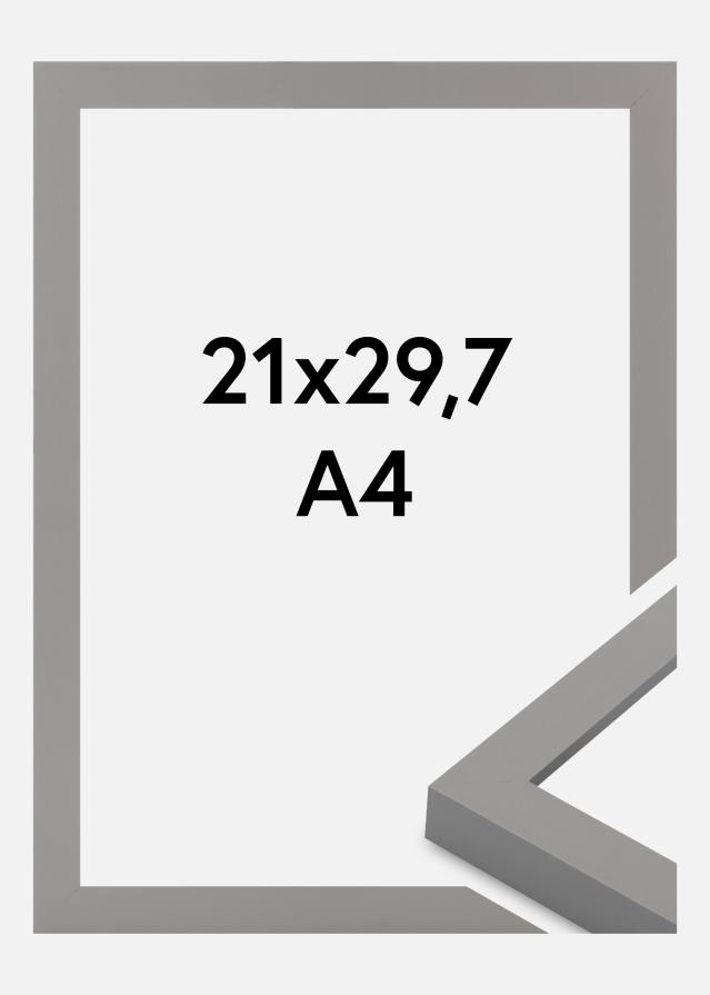 Ramme Selection Akrylglass Grey 21x29.7 cm (A4)