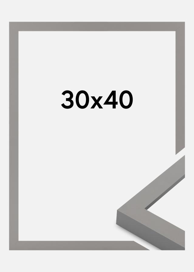 Ramme Selection Akrylglass Grey 30x40 cm