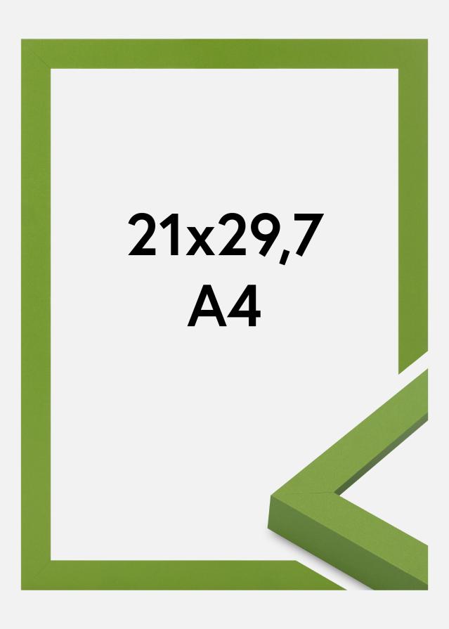 Ramme Selection Akrylglass Lime Green 21x29.7 cm (A4)