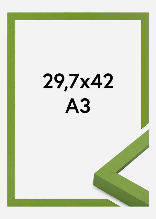 Ramme Selection Akrylglass Lime Green 29.7x42 cm (A3)