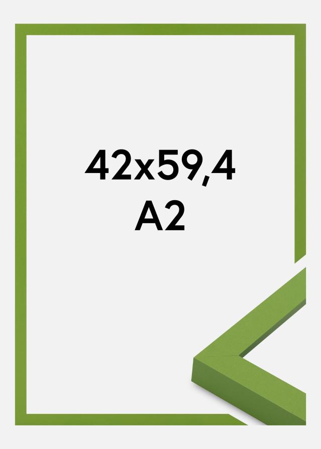 Ramme Selection Akrylglass Lime Green 42x59.4 cm (A2)