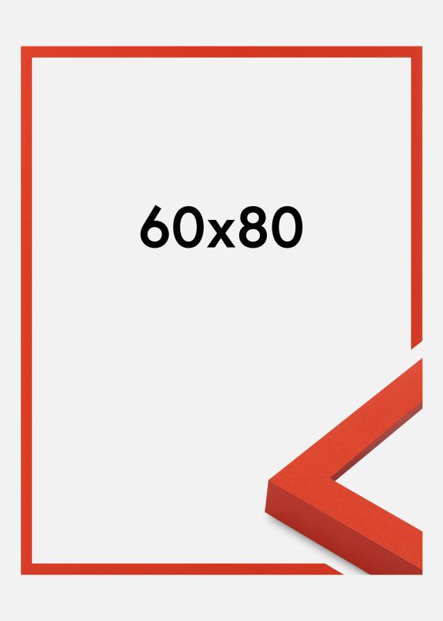 Ramme Selection Akrylglass Red 60x80 cm