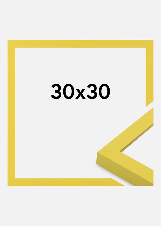Ramme Selection Akrylglass Yellow 30x30 cm