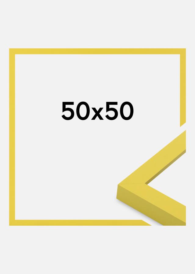 Ramme Selection Akrylglass Yellow 50x50 cm
