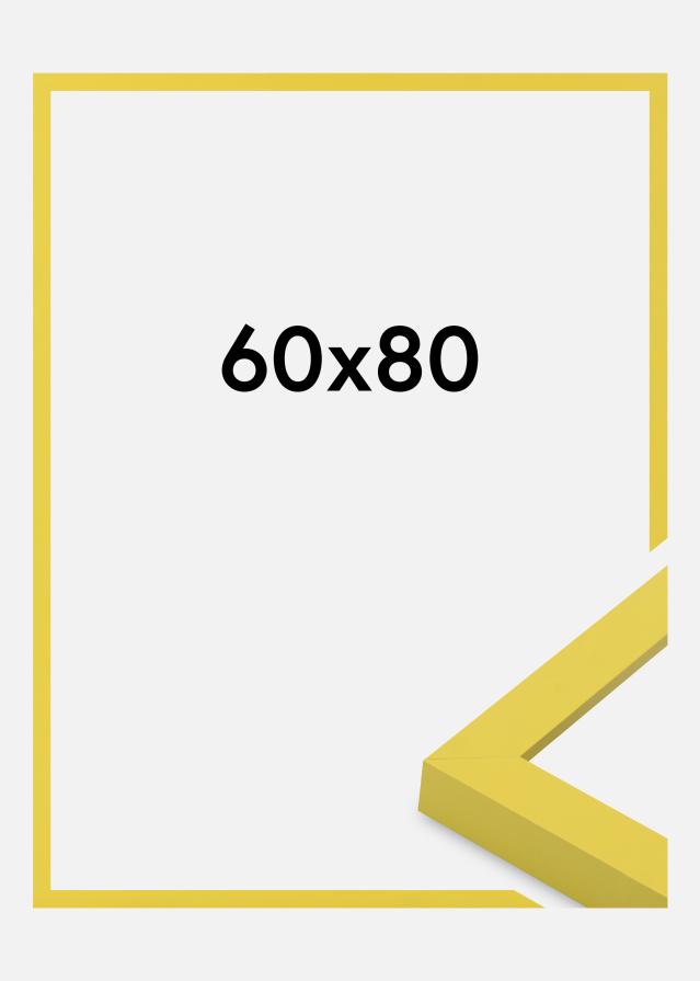 Ramme Selection Akrylglass Yellow 60x80 cm