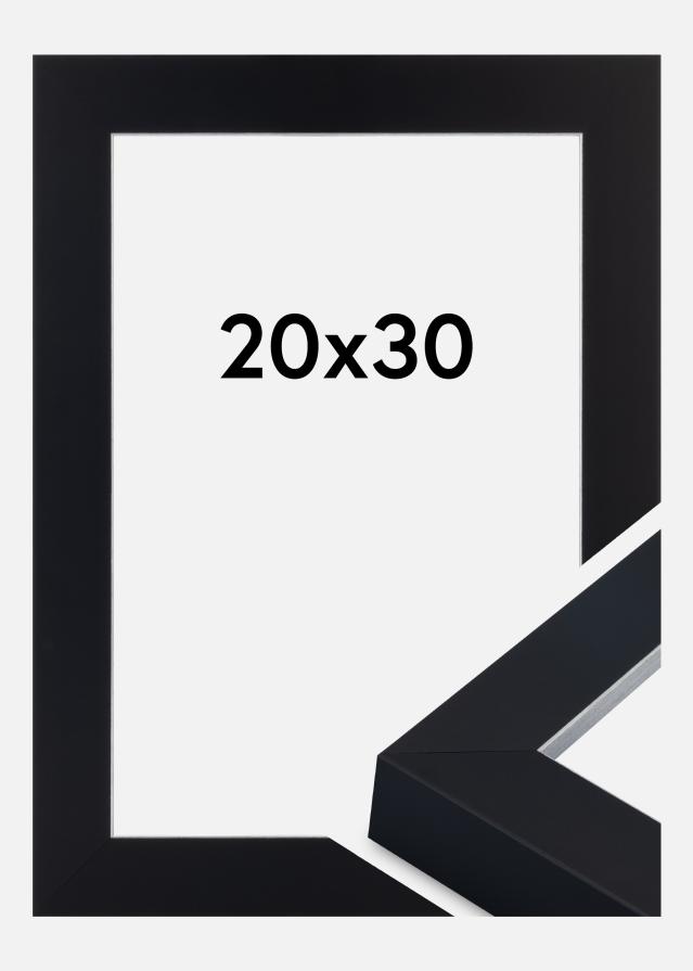 Ramme Sussex Akrylglass Svart/Sølv 20x30 cm