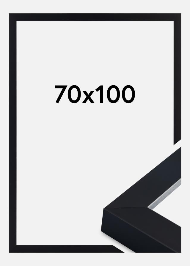 Ramme Sussex Akrylglass Svart/Sølv 70x100 cm