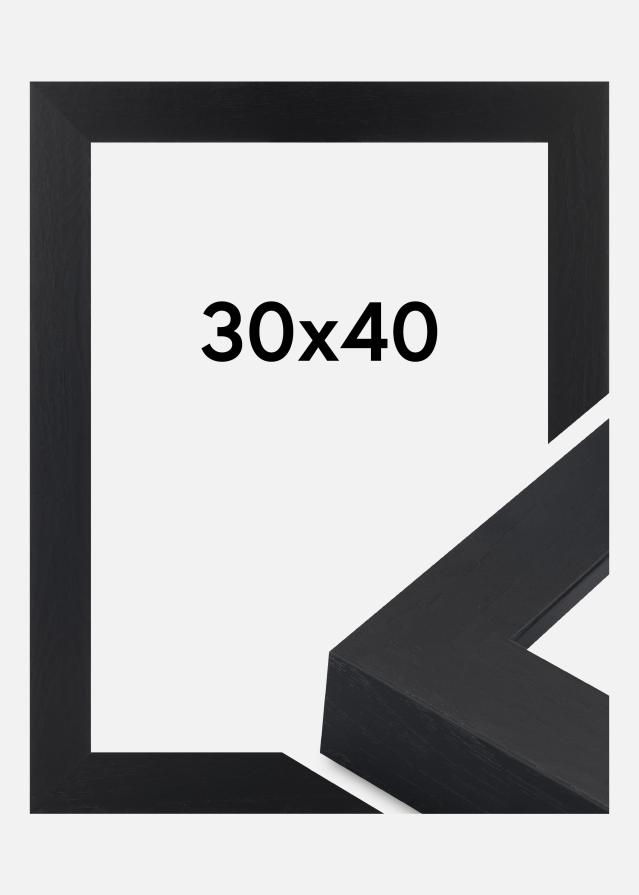 Ramme Wells Akrylglass Svart 30x40 cm