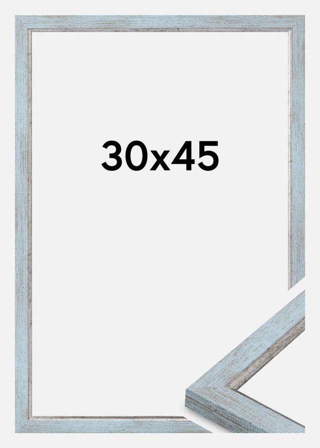 Ramme Whitby Akrylglass Blå 30x45 cm