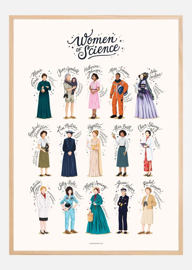 Women of Science Plakat