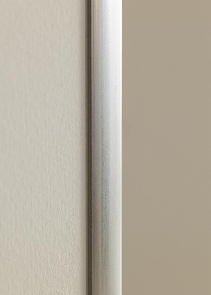 Ramme New Lifestyle Sølv 10x18 cm - Passepartout Hvit 8x10 cm