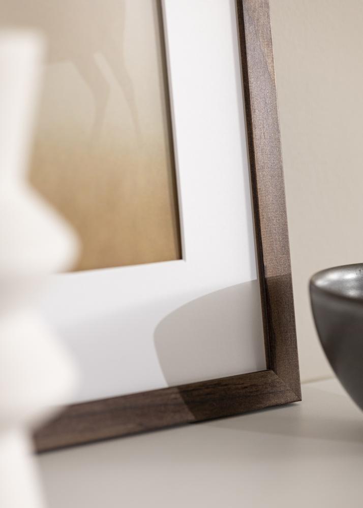 Ramme Hedesunda Akrylglass Valnøtt 30x40 cm