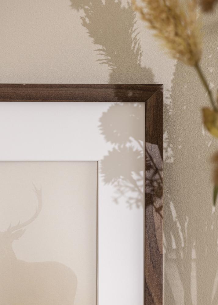 Ramme Hedesunda Akrylglass Valnøtt 30x40 cm