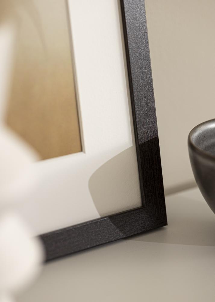 Ramme Stilren Wenge 50x70 cm - Passepartout Hvit 40x60 cm