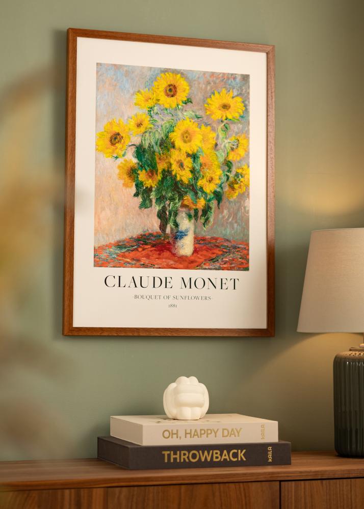 Ramme Hermes Bok 60x90 cm - Passepartout Hvit 50x75 cm