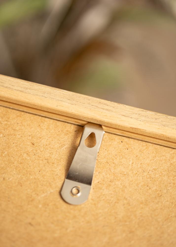 Ramme Hermes Naturlig Eik 30x40 cm - Passepartout Hvit 21x29,7 cm