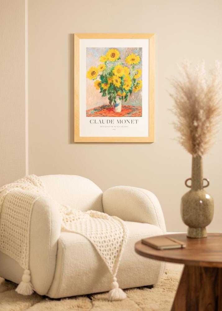 Ramme Juno Tre 40x50 cm - Passepartout Hvit 27,5x37 cm