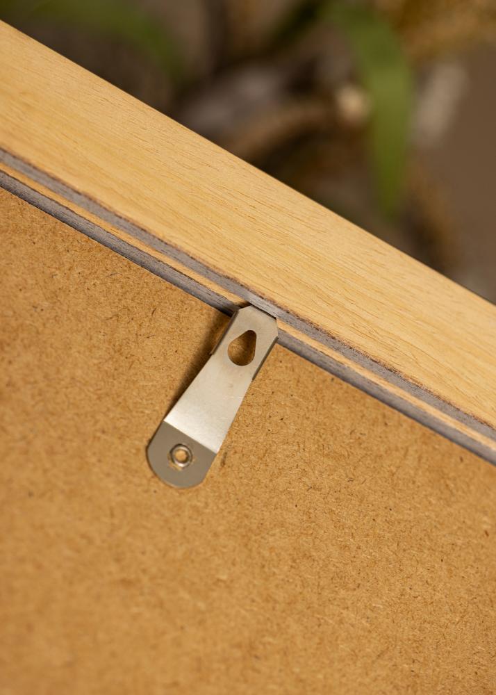 Ramme Juno Grå 40x50 cm - Passepartout Hvit 11x15 inches