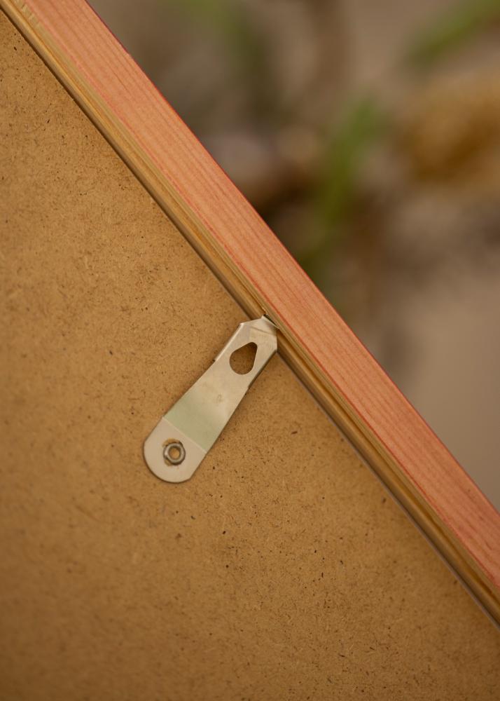 Ramme Diana Rød 20x25 cm - Passepartout Hvit 15x20 cm