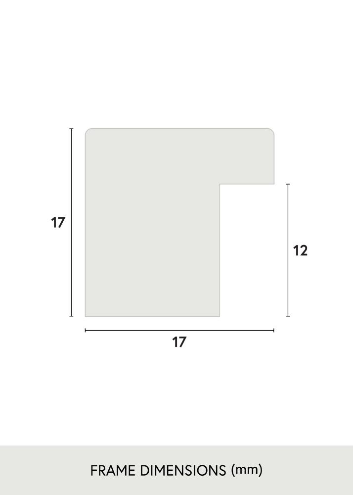 Ramme Kent Akrylglass Rød 40x50 cm