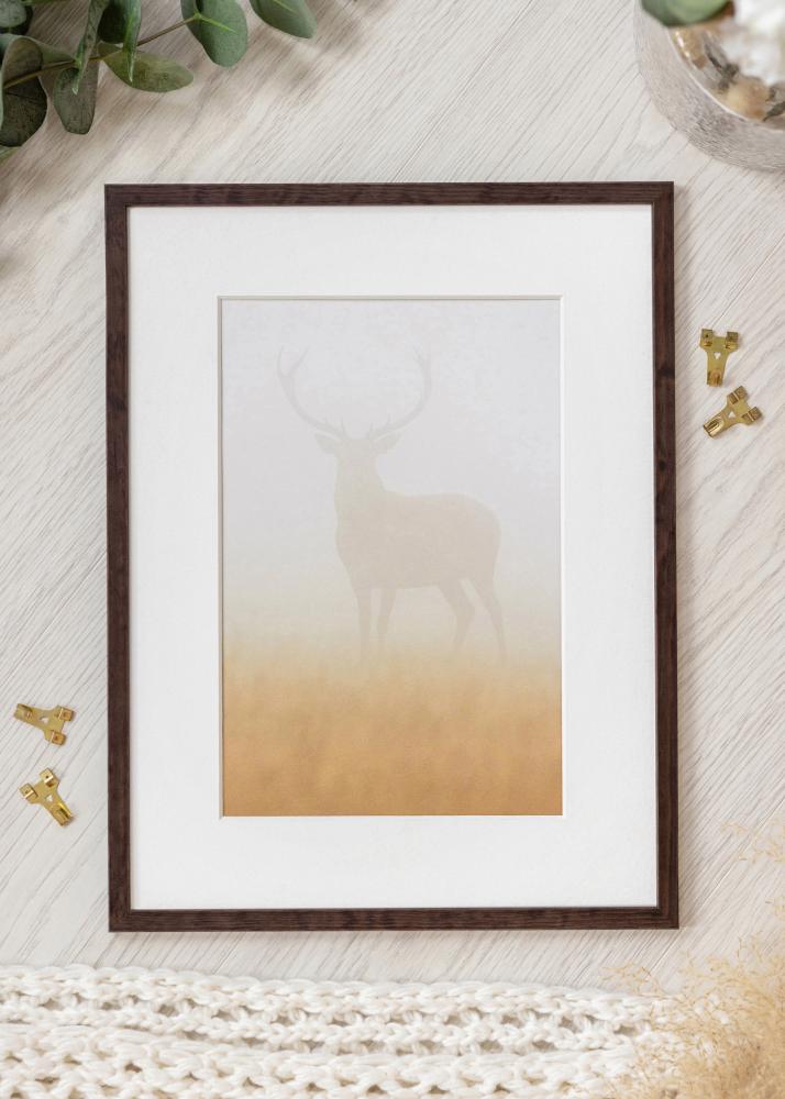 Ramme Galant Valnøtt 28x35 cm