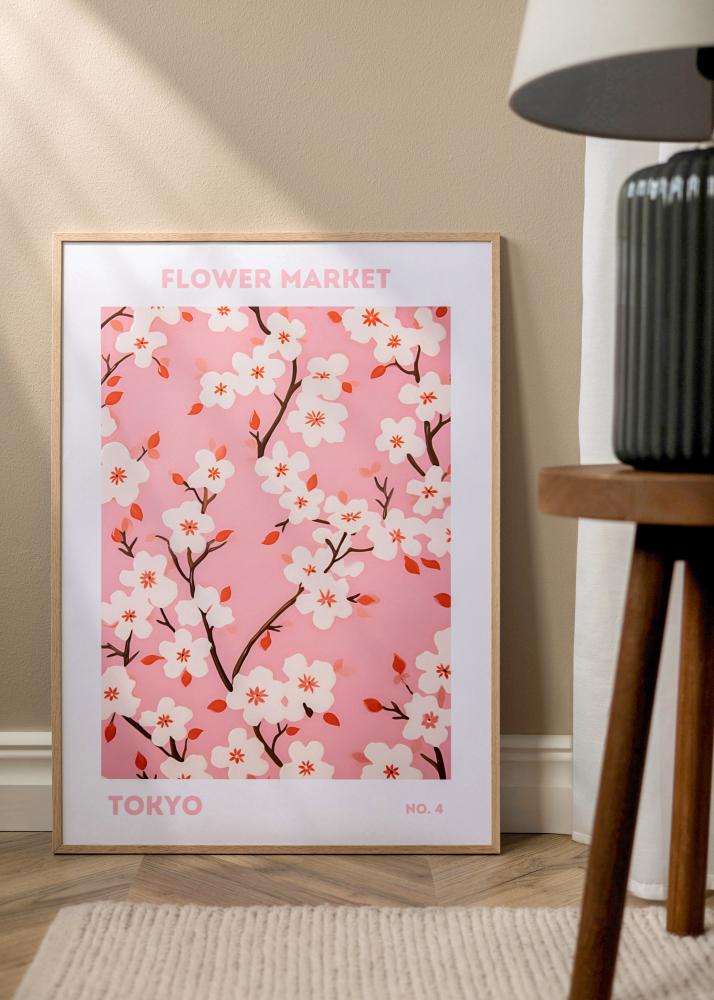 Ramme Tynn Eik Akrylglass 10x15 cm