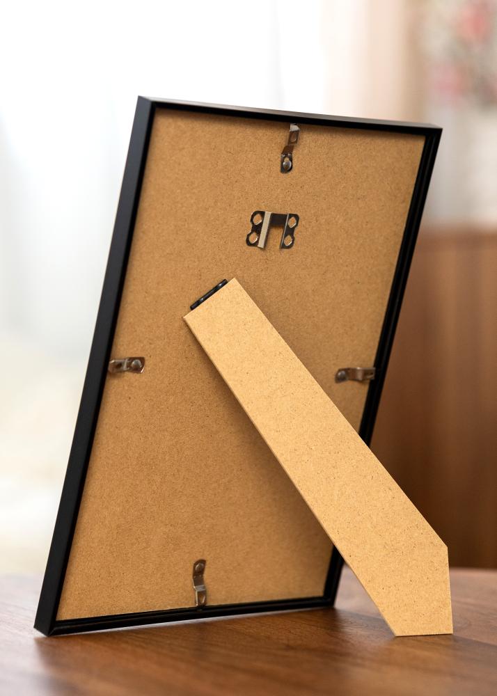 Ramme Scandi Akrylglass Matt Svart 20x30 cm