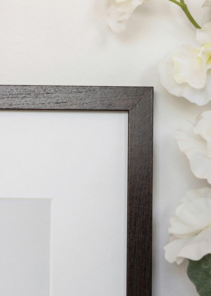 Ramme Trendy Akrylglass Valnøtt 50x50 cm