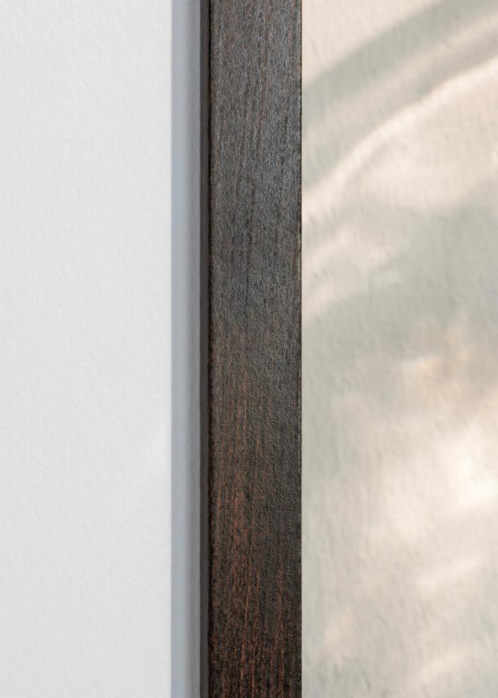 Ramme Trendy Akrylglass Valnøtt 50x50 cm