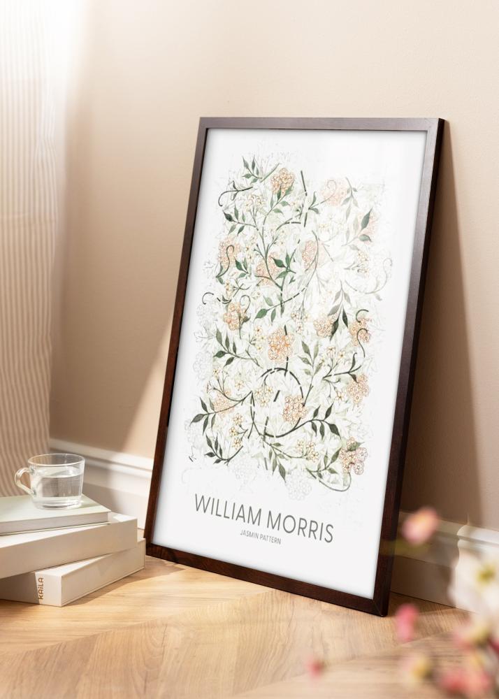 Ramme BGA Classic Akrylglass Valnøtt 20x20 cm