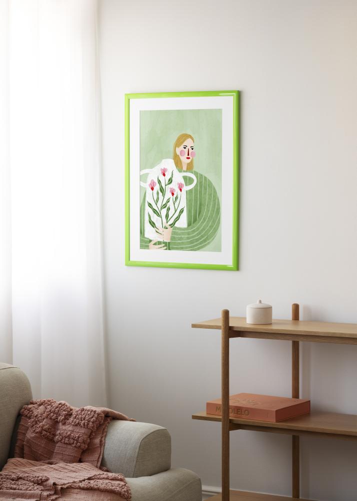 Ramme Dorset Akrylglass Lysegrønn 21x29,7 cm (A4)