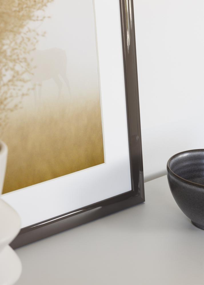 Ramme Dorset Akrylglass Mørk grå 21x29,7 cm (A4)