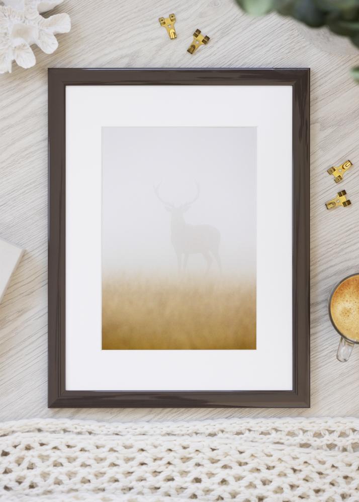 Ramme Dorset Akrylglass Mørk grå 21x29,7 cm (A4)