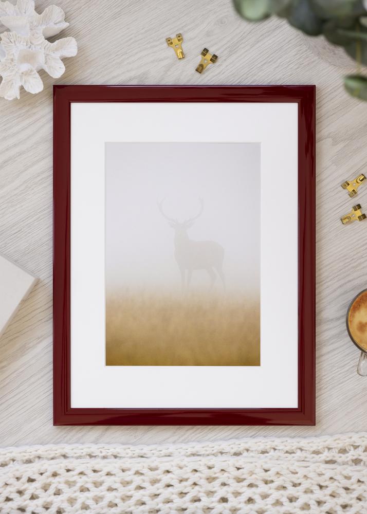 Ramme Dorset Akrylglass Mørkerød 21x29,7 cm (A4)