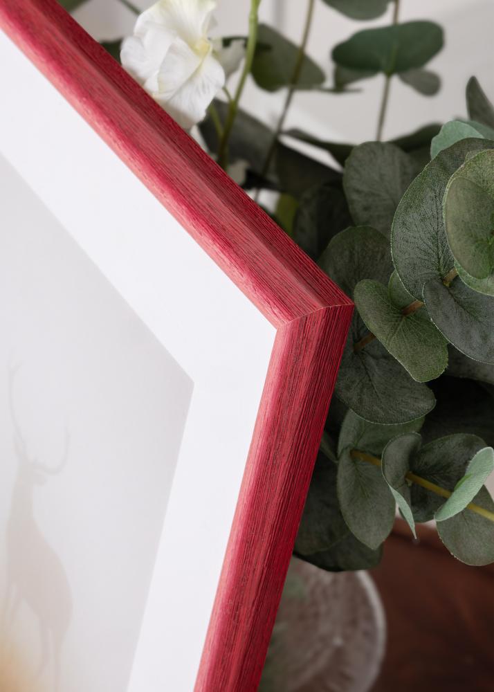 Ramme Cornwall Akrylglass Mørkerød 40x50 cm