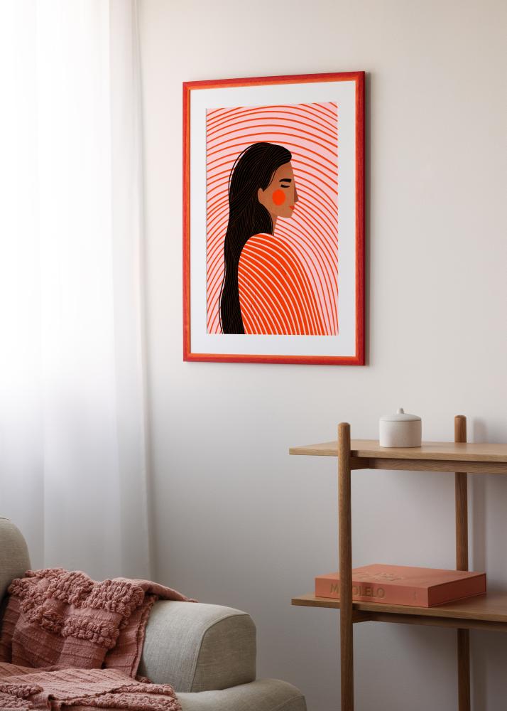 Ramme Cornwall Akrylglass Rød 42x59,4 cm (A2)