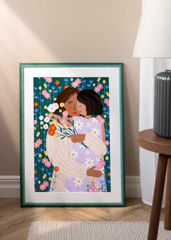 Ramme Cornwall Akrylglass Mørkegrønn 40x50 cm