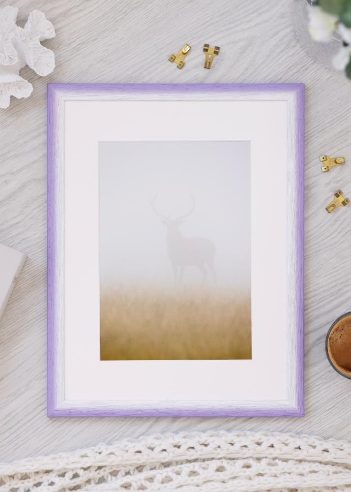 Ramme Cornwall Akrylglass Lyselilla 40x50 cm