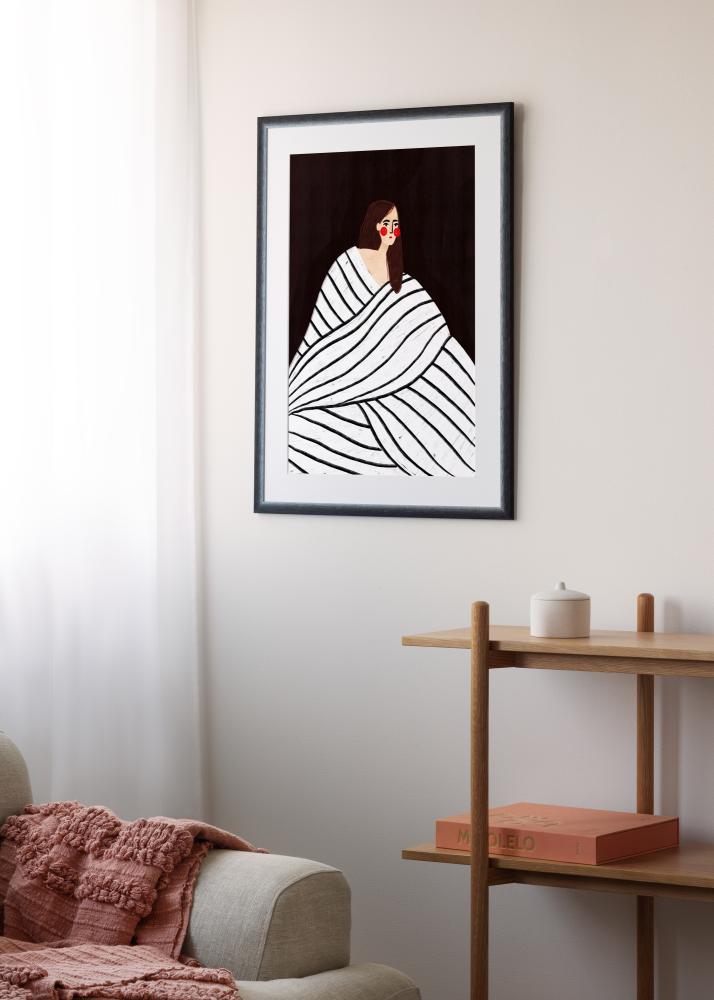 Ramme Cornwall Akrylglass Svart 70x100 cm