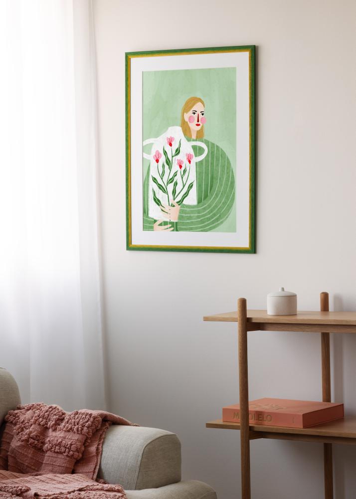 Ramme Cornwall Akrylglass Grønn 30x30 cm