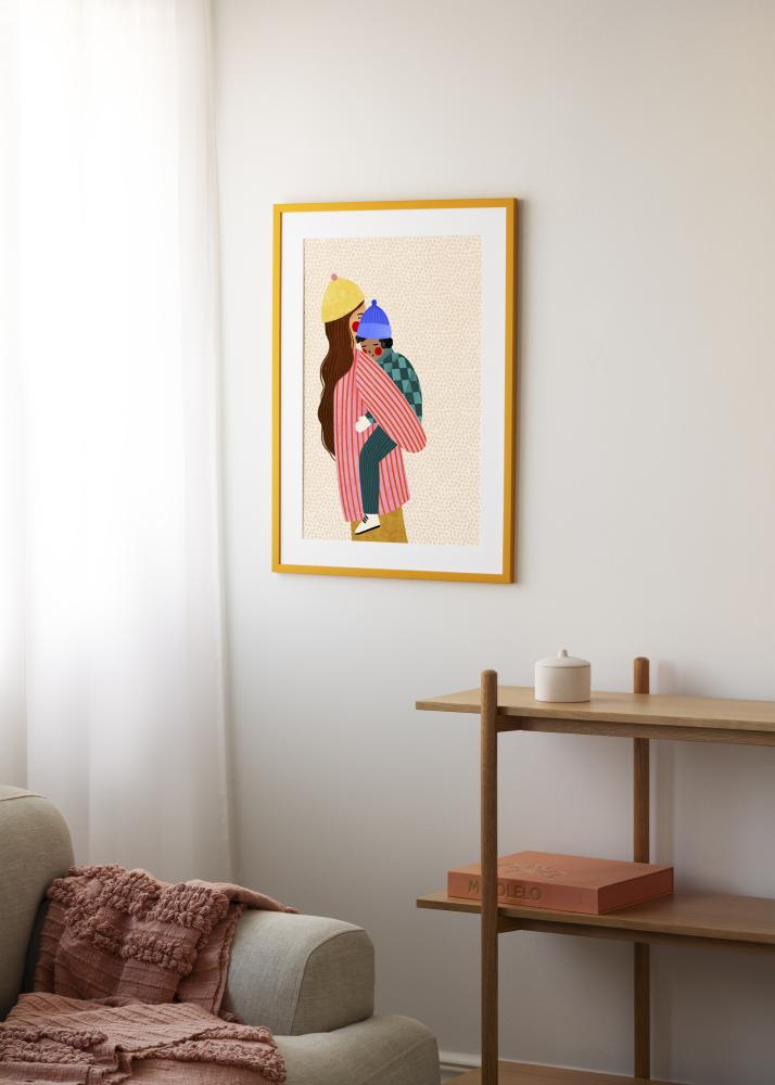 Ramme Kent Akrylglass Gull 21x29,7 cm (A4)