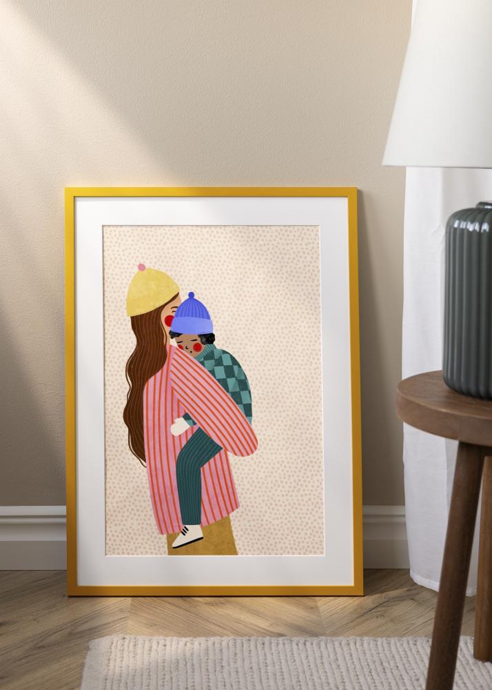 Ramme Kent Akrylglass Gull 21x29,7 cm (A4)