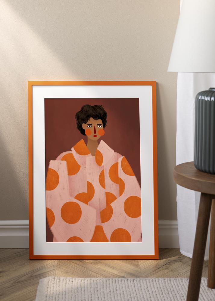 Ramme Kent Akrylglass Oransje 21x29,7 cm (A4)