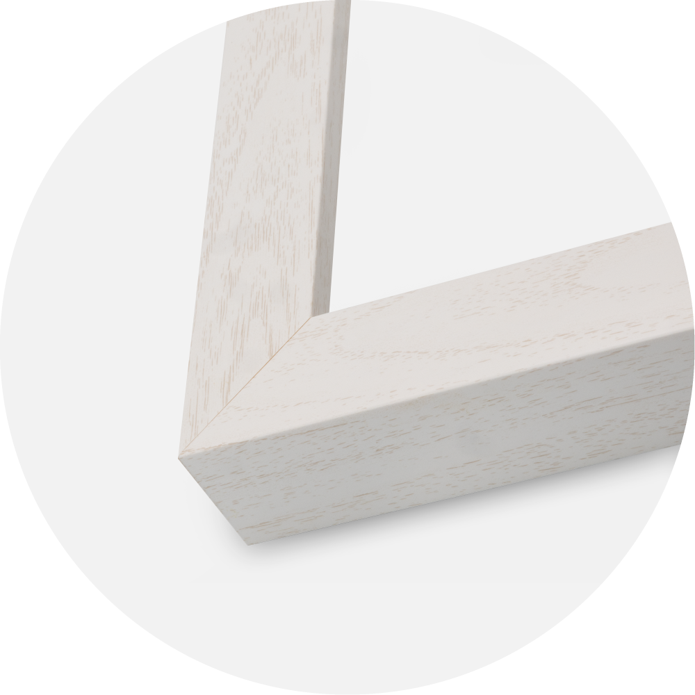 Ramme Wells Akrylglass Hvit 60x80 cm