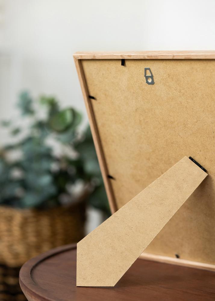 Ramme Tynn Eik Akrylglass 10x15 cm